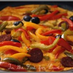 Frittata aux Poivrons et Chorizo