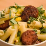 Le retour des pâtes … et du chorizo