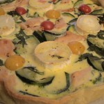 Tarte Courgette – Chèvre et Cie