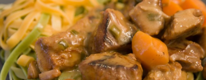 Mijoté de veau au Cidre