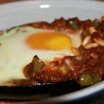 Aubergine farcie, un peu comme celle de Flo