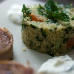 Noisettes d’Agneau Grillées, Taboulé un peu Libanais et Tzatziki revisité …