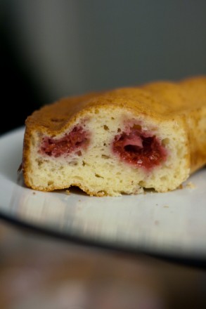 gateau brousse citron framboise