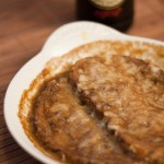 Welsh Rarebit au carvi et à la Guinness