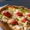 Quiche Roquette, Chorizo, Chèvre Frais et Tomate