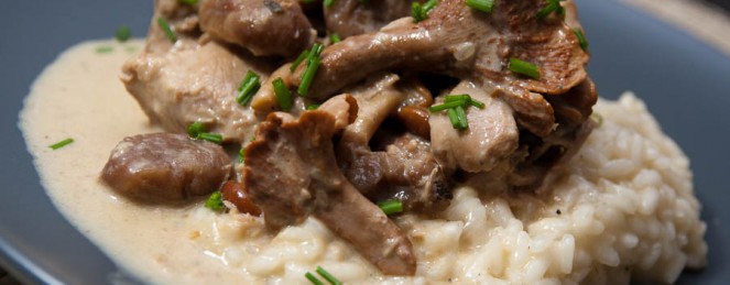 Les Bonnes Résolutions … Veau aux Marrons et Champignons
