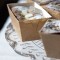 Sous la neige … Blondies aux Amandes et Framboises