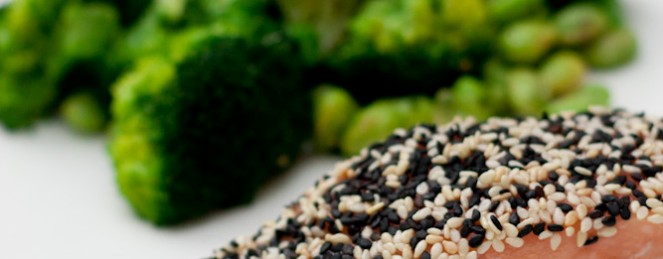 Saumon aux Graines de Sésame