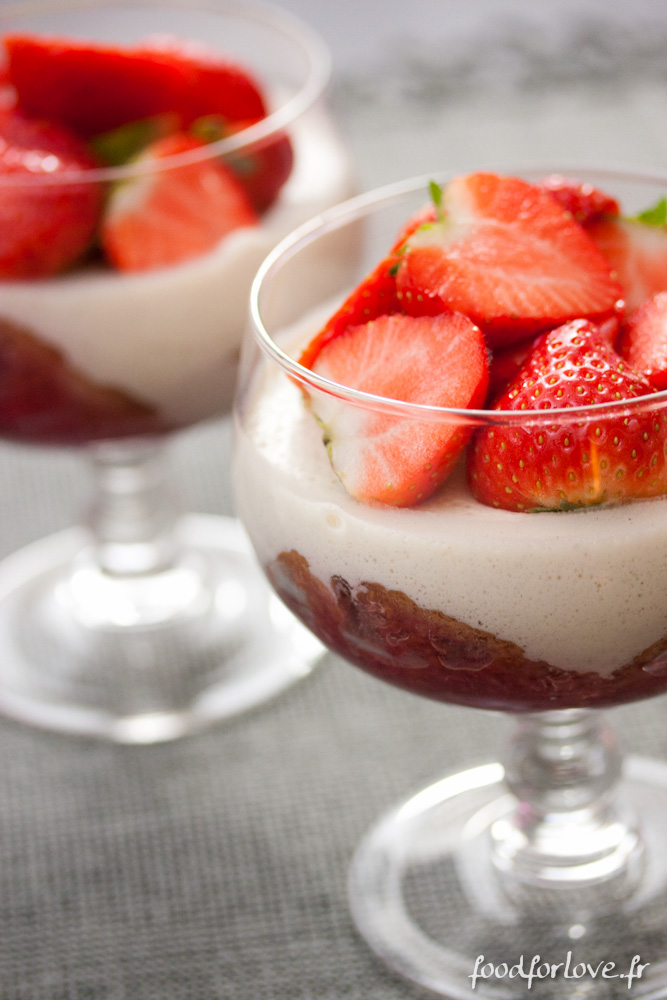 trifle amande framboise fraise