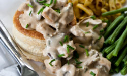 Bouchées à la Reine, au Poulet, Champignons et Bleu