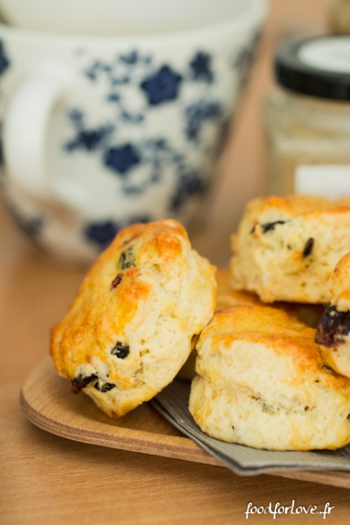 scones fruits rouges