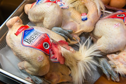 Maîtres Restaurateurs - AFMR-La Brigade des Blogueurs - Les plats - Panier mystère : Poulet de Bresse