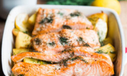 Saumon à l’Aneth et au Citron