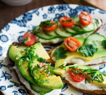 Tartines Healthy de Patates Douces