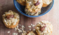 Muffins aux Fruits, à l’Avoine & au Chocolat, Sans Sucre Ajouté
