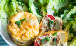 Mini Tortilla aux Pommes de terre, Poivrons & Chorizo