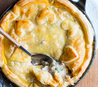 Chicken & Pea Pot Pie