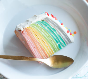 Unicorn Crepe Cake