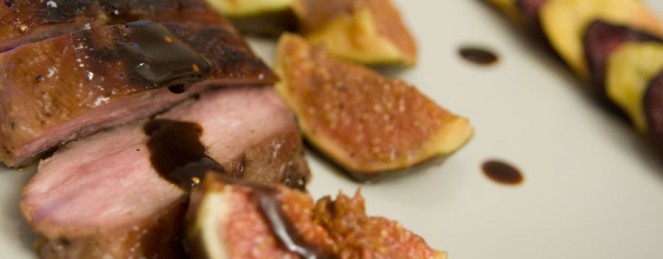 Un peu de violet dans mon assiette …