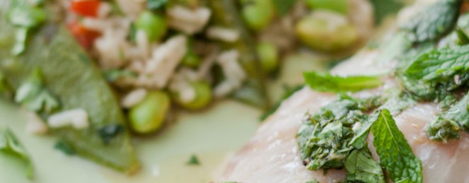 Dos de Cabillaud, Sauce Thaïe