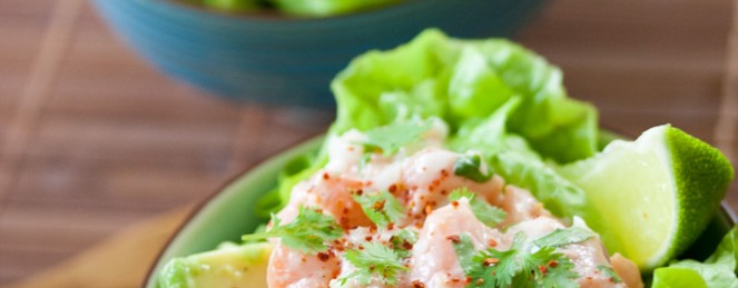 Tartare de Saumon au Lait de Coco, Avocat et Coriandre