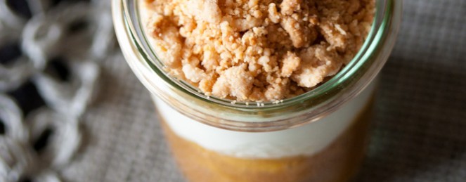 Compotée de Mirabelles aux Epices, Crumble Vegan et Sans Gluten
