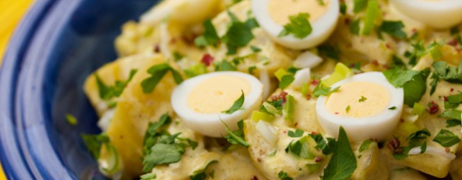 Salade de Pommes de Terre à l’Indienne