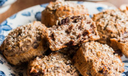 Muffins Banane Chocolat Coco et Sarrasin, Sans Sucre Ajouté, Sans Gluten, Sans lactose