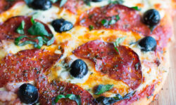 Pizza au Chorizo