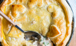 Chicken & Pea Pot Pie